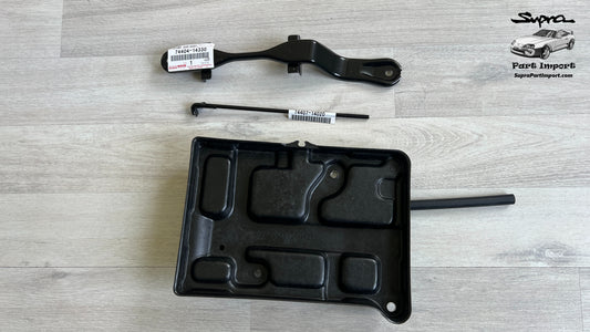 *NEW* JZA80 Supra Genuine OEM Battery Carrier Set (74404-14320 + 74407-14020 + 74431-14070)