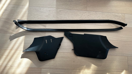 *RARE* JZA80 Supra Genuine OEM RHD Interior Side Kick Panel Set (62102-14240-C0, 62101-14180-C0)