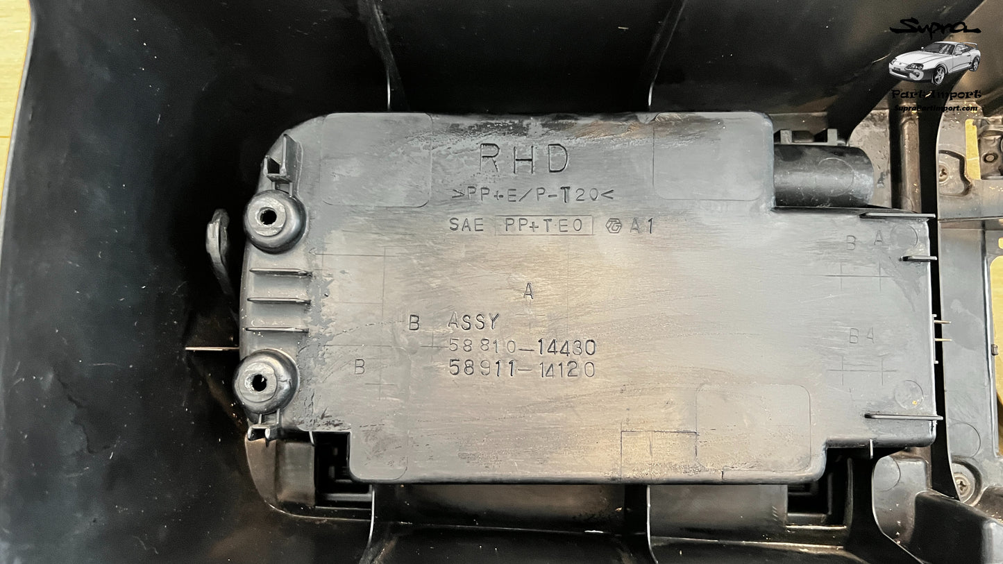 JZA80 Supra Genuine OEM S1/S2 RHD Center Console Assembly (58810-14430 / 58911-14120)