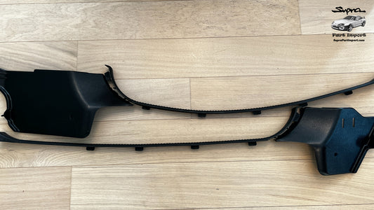 JZA80 Supra Genuine OEM RHD Interior Side Kick Panels (62102-14240-C0, 62101-14180-C0)