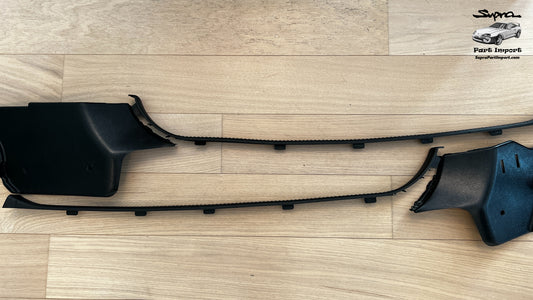 JZA80 Supra Genuine OEM RHD Interior Side Kick Panels (62102-14240-C0, 62101-14180-C0)