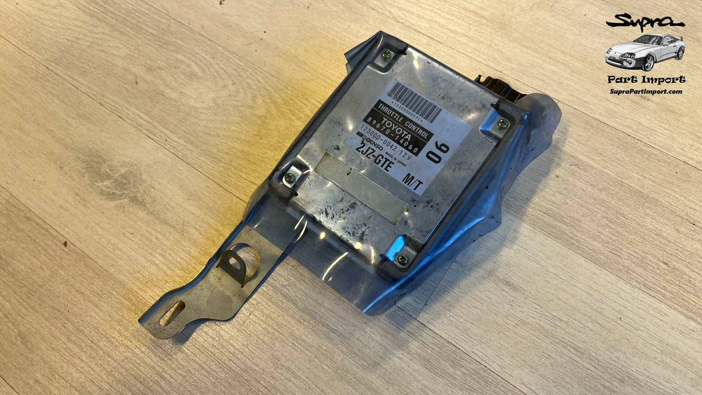 JZA80 Supra Genuine OEM 2JZ-GTE M/T Throttle Control ECU (89670-14060)