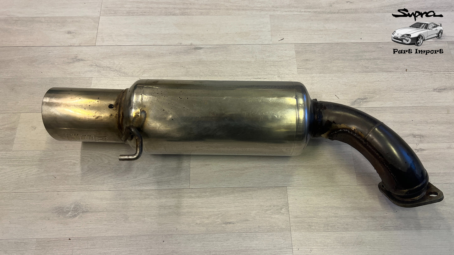 JZA80 Supra Fitting Blitz Nür Spec Rear Muffler