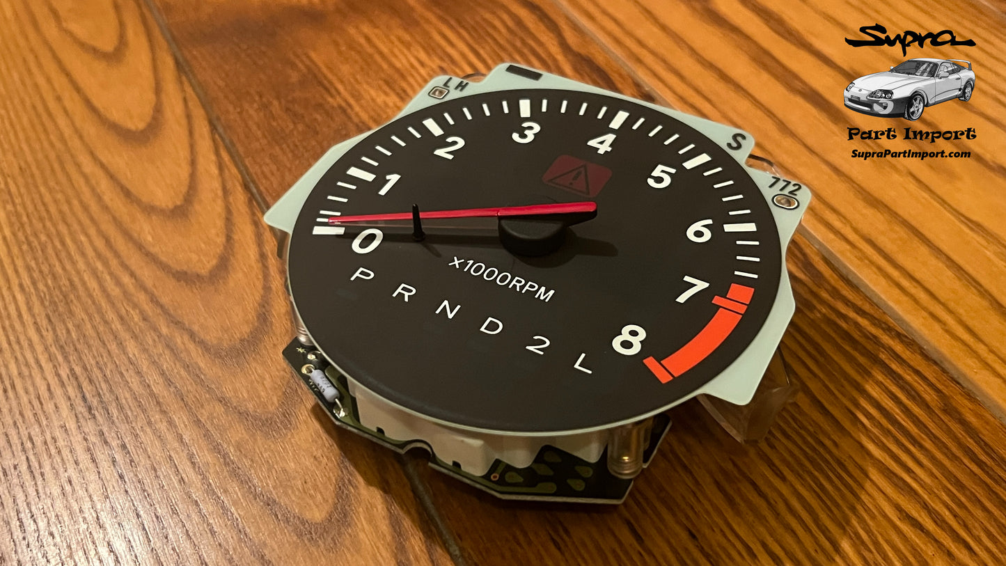 *LHD, DISCONTINUED* JZA80 Supra Genuine OEM LHD Tachometer Assembly (83242-1U310)