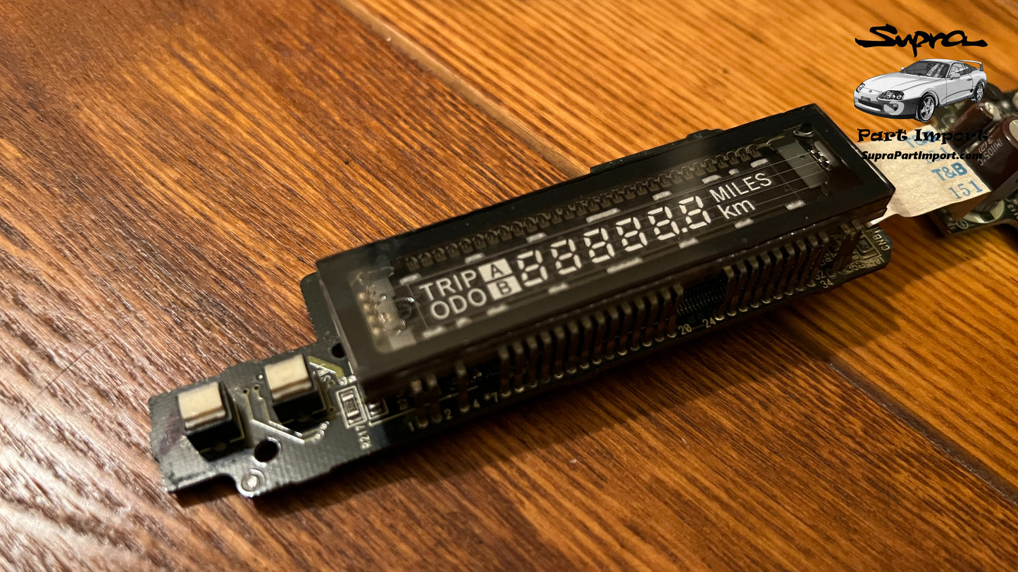 *RARE* JZA80 Supra Genuine OEM S1 RHD 78797 MILES Odometer Module (83950-14090)