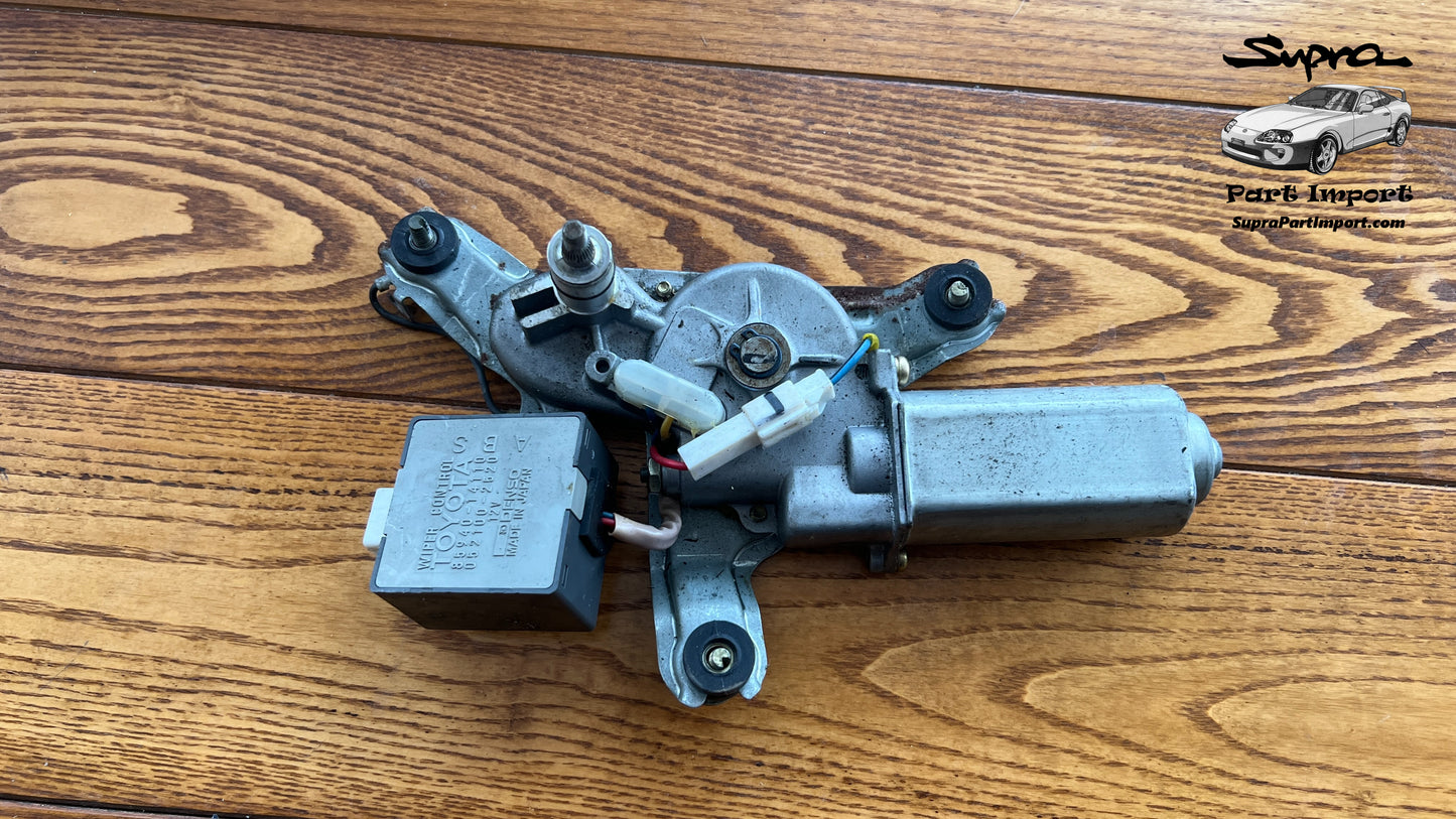 JZA80 Supra Genuine OEM RHD Rear Wiper Motor Assembly (85130-14310)