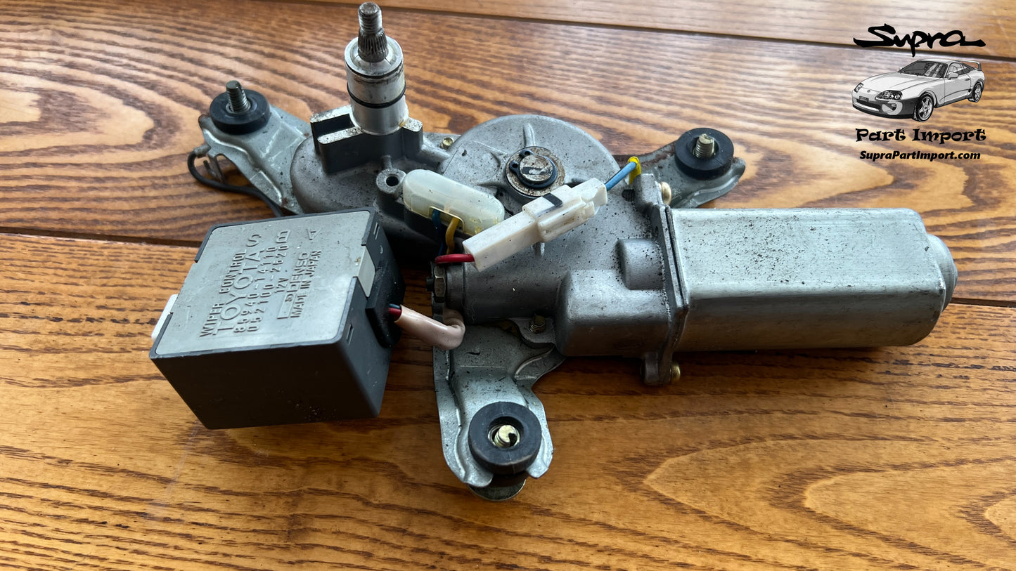 JZA80 Supra Genuine OEM RHD Rear Wiper Motor Assembly (85130-14310)