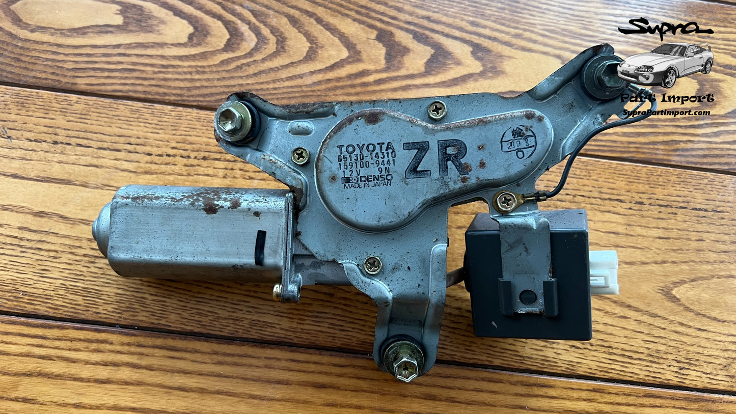 JZA80 Supra Genuine OEM RHD Rear Wiper Motor Assembly (85130-14310)