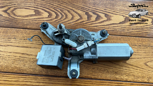 JZA80 Supra Genuine OEM RHD Rear Wiper Motor Assembly (85130-14310)