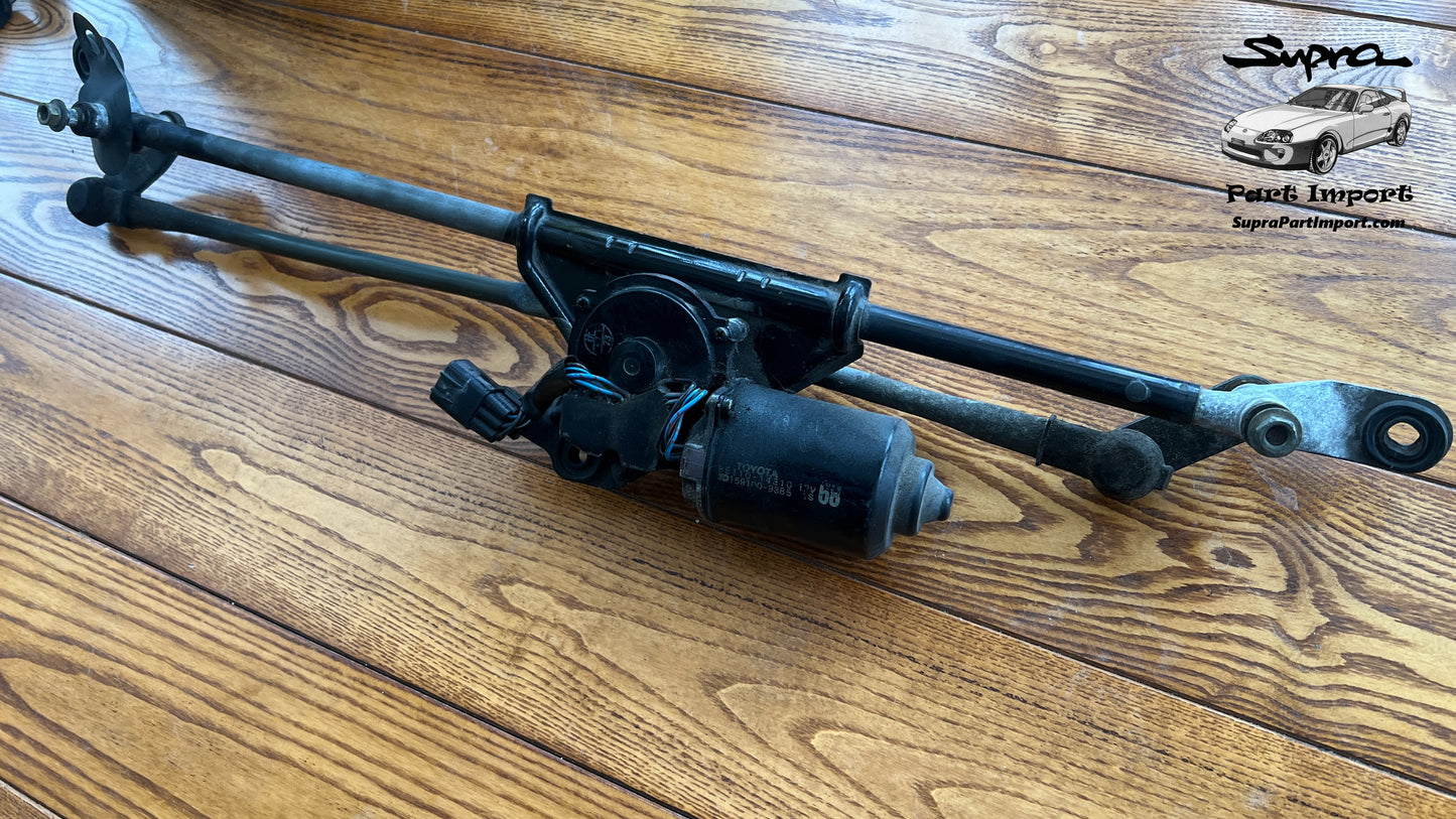 *DISCONTINUED* JZA80 Supra Genuine OEM RHD Front Wiper Motor Assembly (85110-14310)