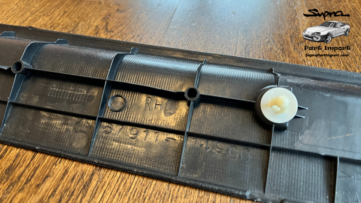 JZA80/MK4 Supra Genuine OEM LHD/RHD RH External Door Sill Trim (67911-14030-C0 / 67911-14900)