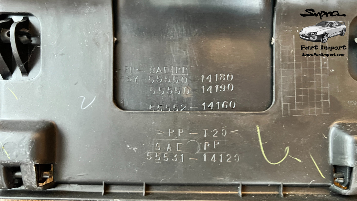 JZA80 Supra Genuine OEM LHD/RHD Lower Glovebox (55531-14120 / 55550-14180-C0)
