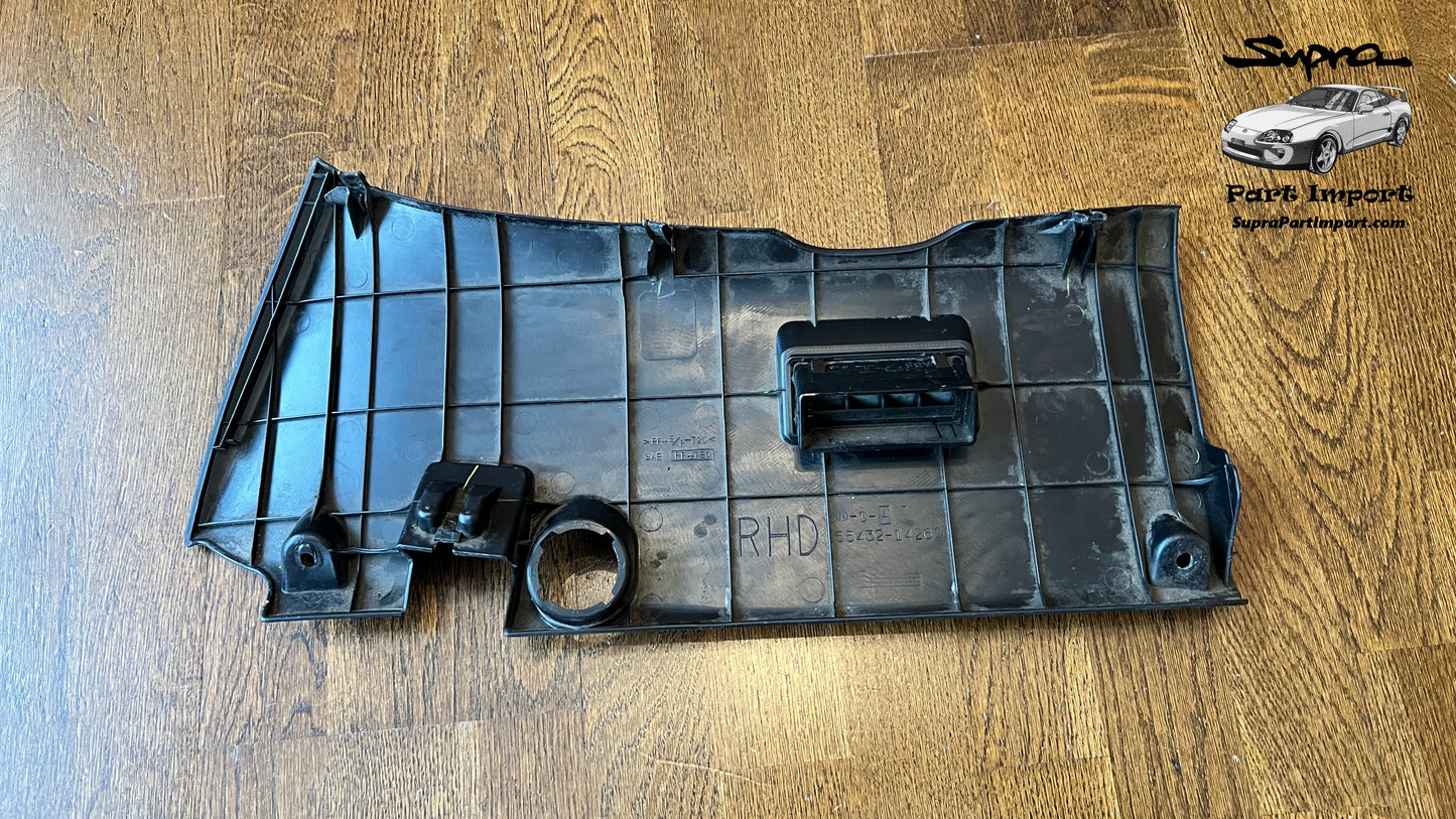 JZA80 Supra Genuine OEM RHD Lower Instrument Panel Finish Panel (55432-14260-C0)