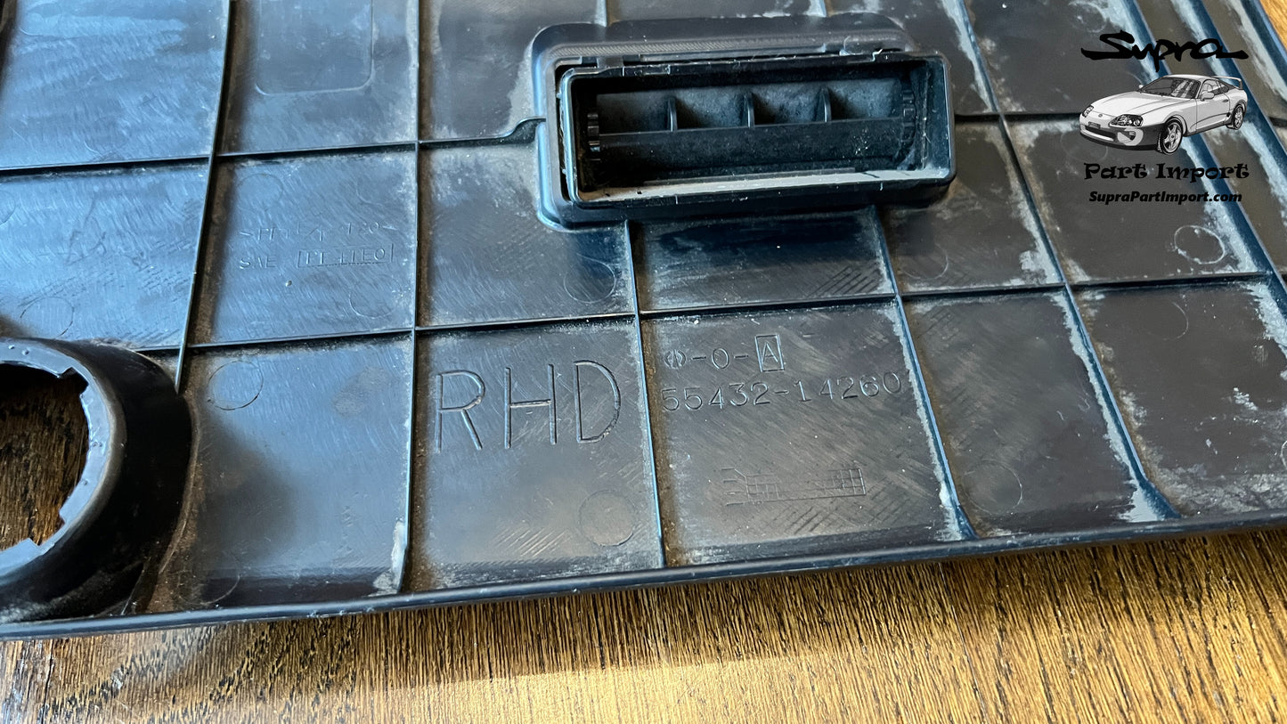 JZA80 Supra Genuine OEM RHD Lower Instrument Panel Finish Panel (55432-14260-C0)