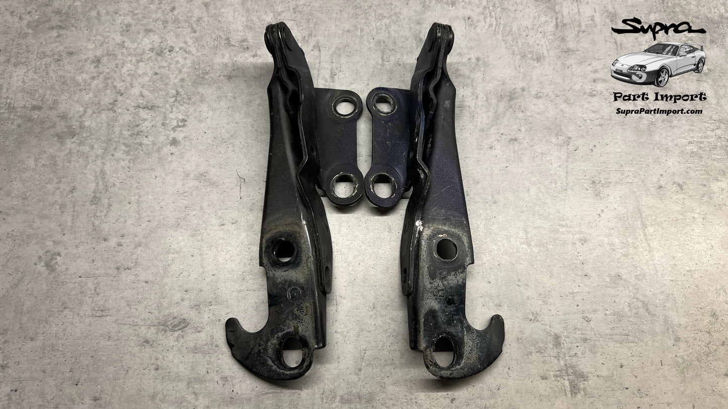 JZA80 Supra Genuine OEM Bonnet Hinge Set (2 pc.) (53410-14130 + 53420-14100)