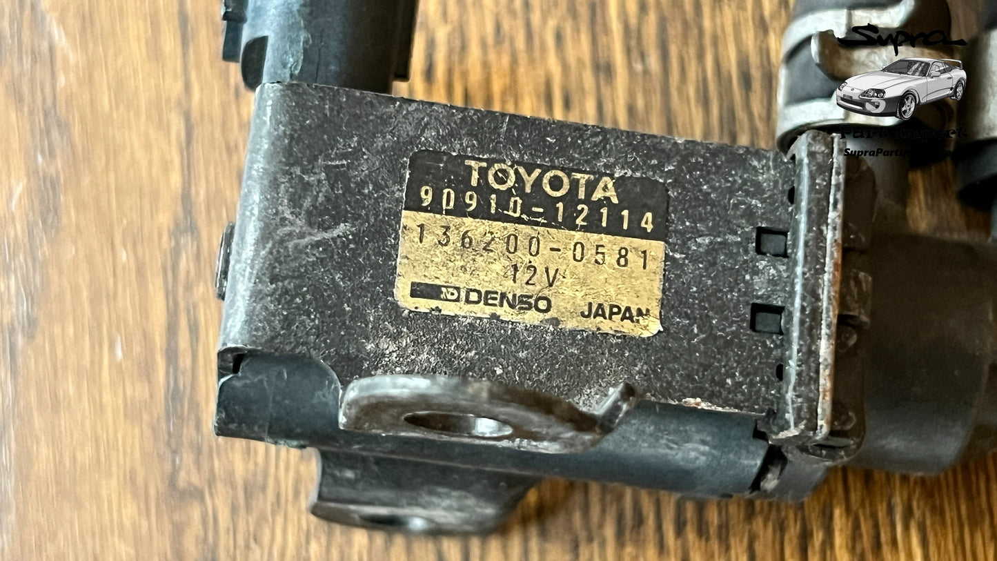*DISCONTINUED* JZA80 Supra Genuine OEM Vacuum Switching Valve w/ Piping (90910-12114)