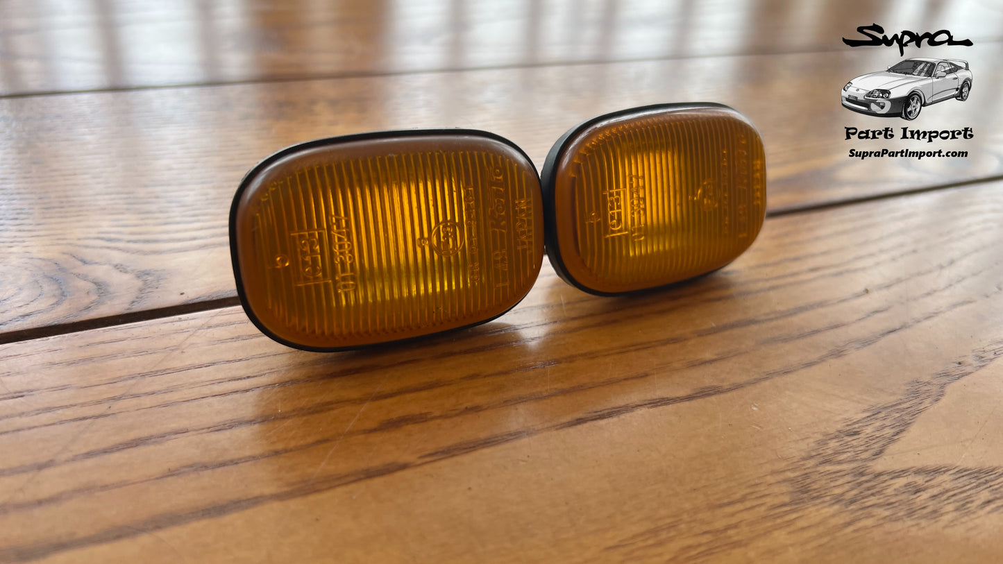 JZA80 Supra Genuine OEM Side Turn Signal Lamp Set (2 pc.) (81730-17051)