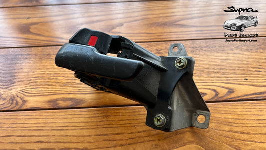 JZA80 Supra Genuine OEM Left Side Interior Door Handle /w Bracket (69206-14080-C0)