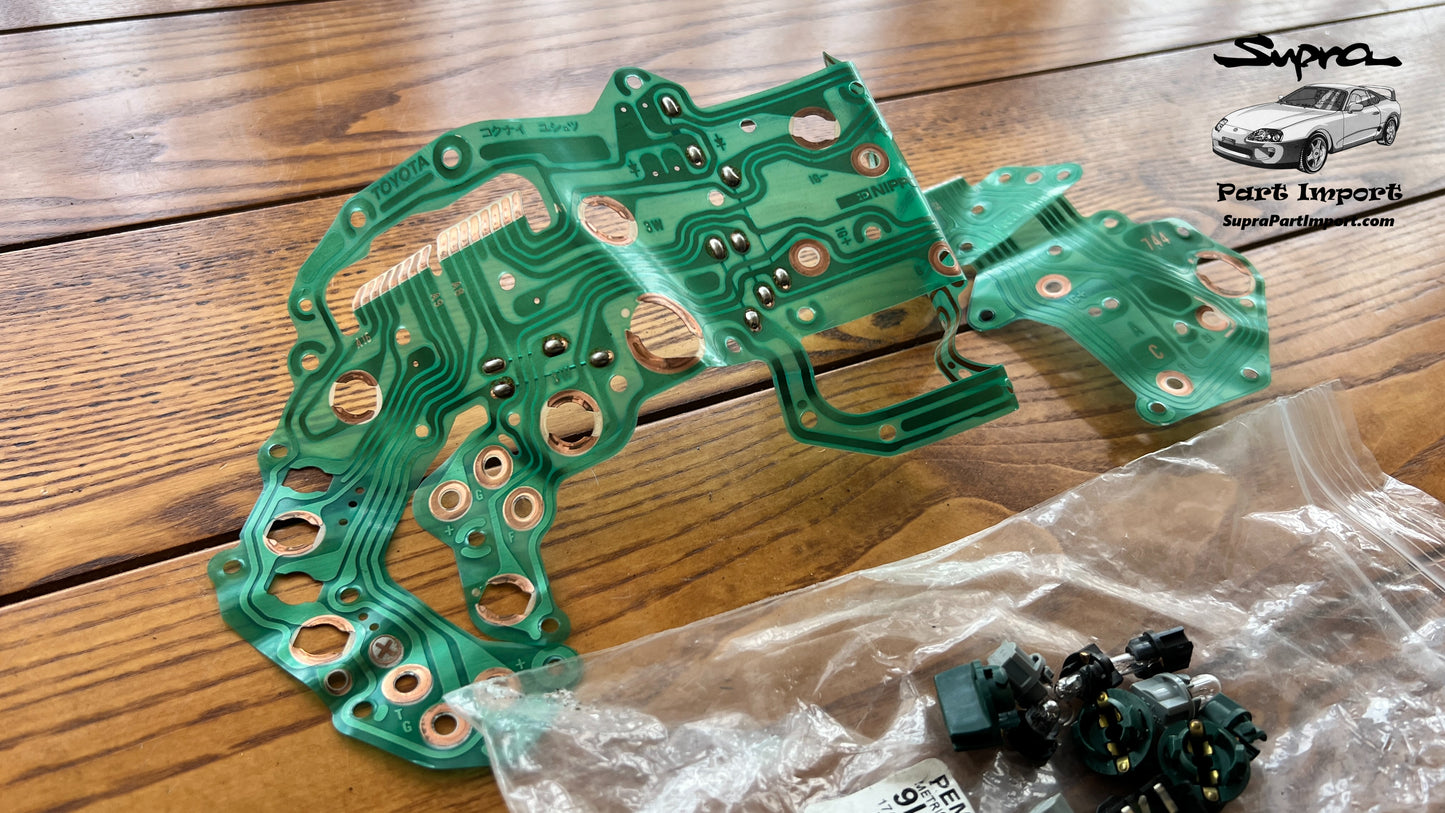 JZA80 Supra Genuine OEM RHD S1 Cluster Part Set