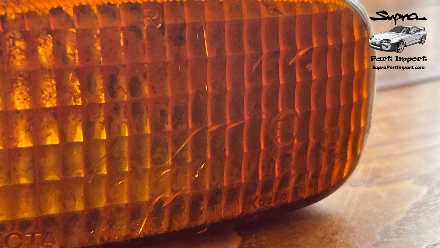 *DISCONTINUED* JZA80/MK4 Supra Genuine OEM LHD/RHD S1 Front Turn Signal Set (81511-14370 + 81521-14370)