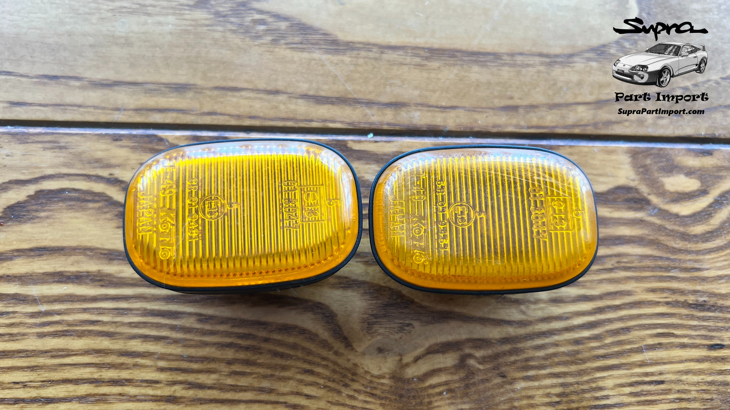 JZA80 Supra Genuine OEM Side Turn Signal Lamp Set (2 pc.) (81730-17051)