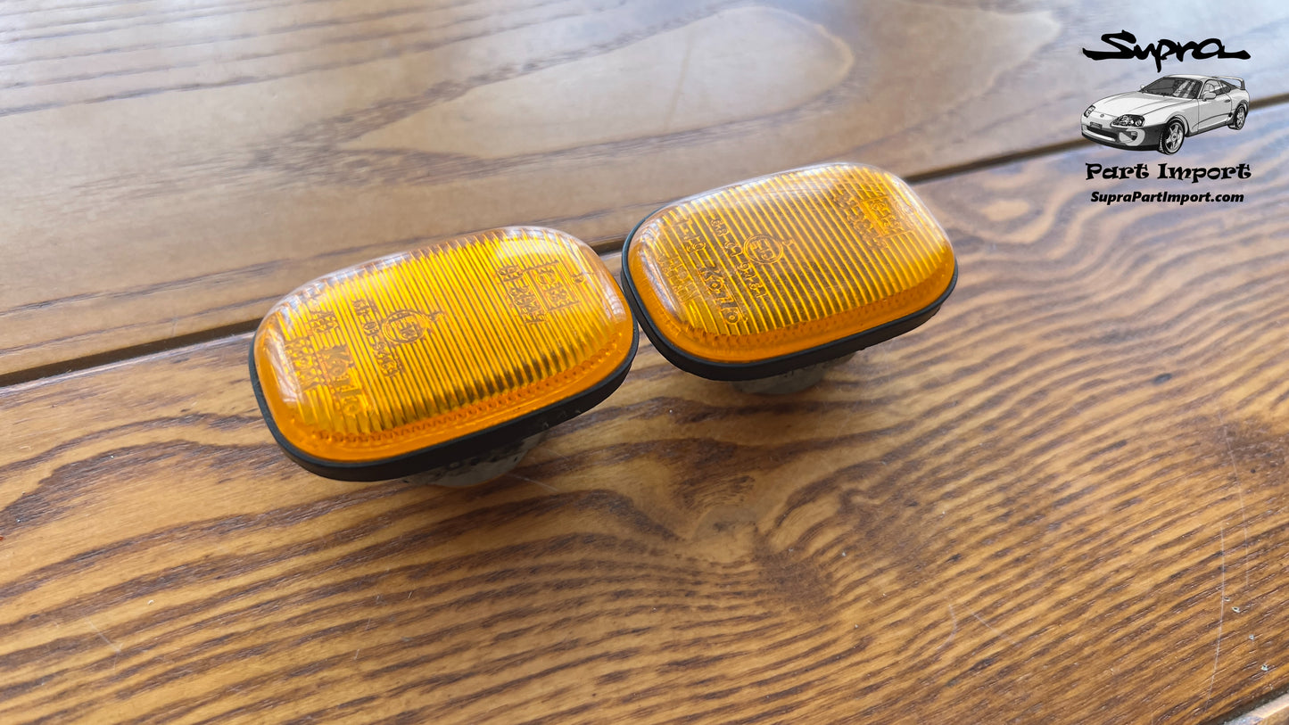 JZA80 Supra Genuine OEM Side Turn Signal Lamp Set (2 pc.) (81730-17051)
