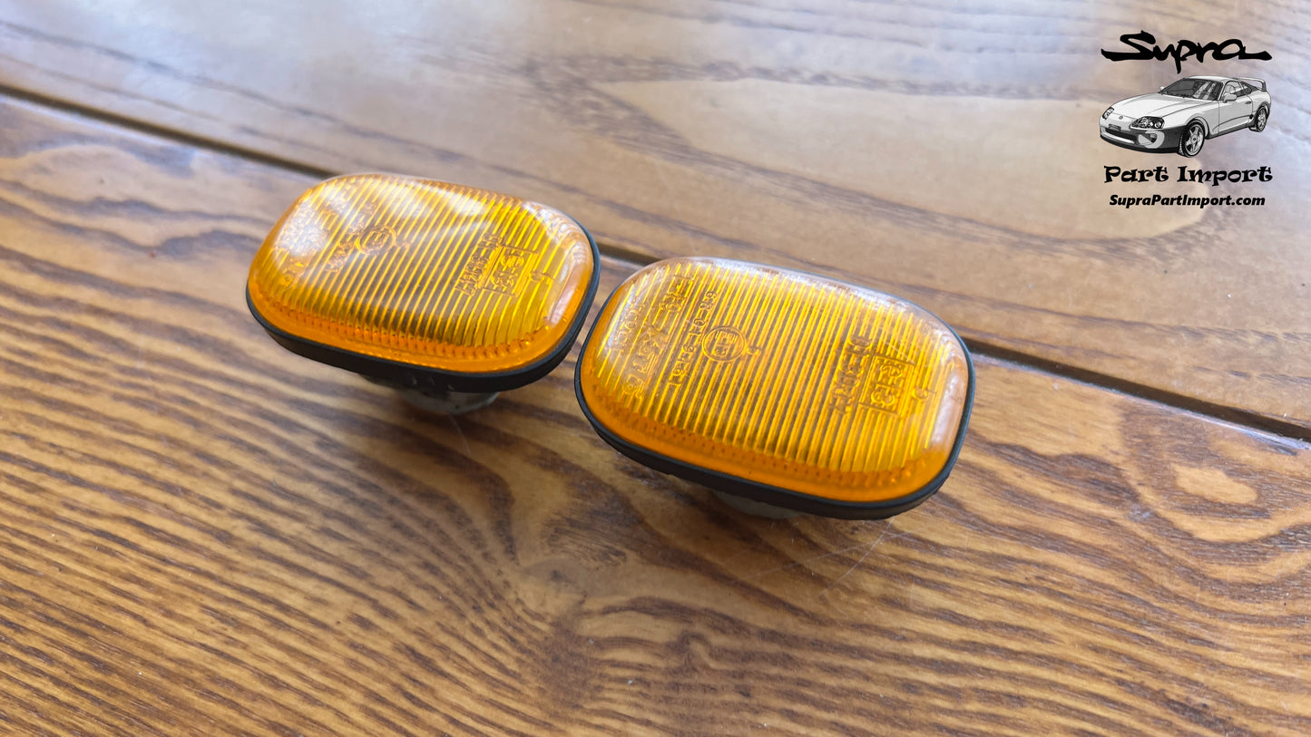 JZA80 Supra Genuine OEM Side Turn Signal Lamp Set (2 pc.) (81730-17051)