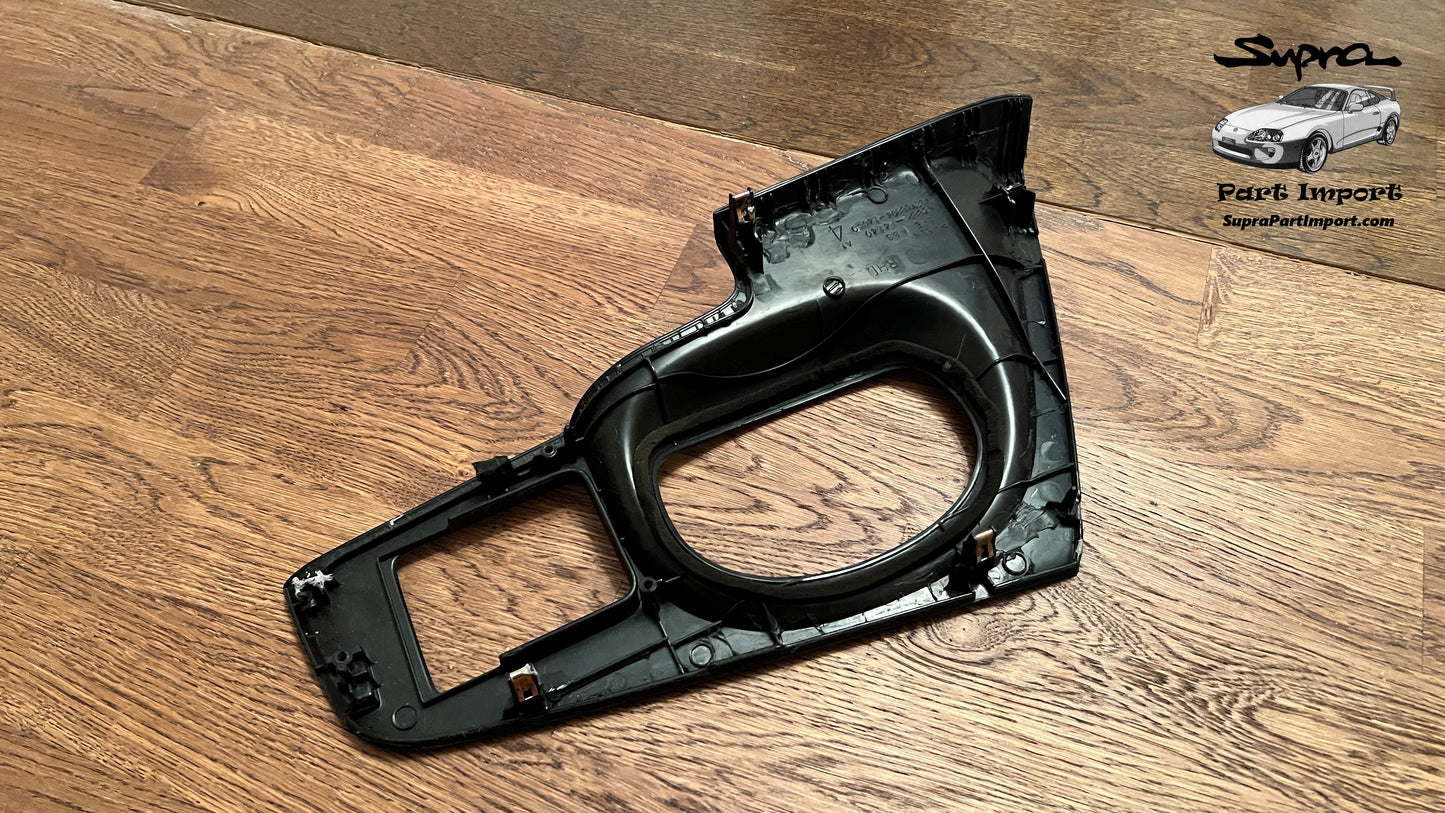 JZA80/MK4 Supra Genuine OEM RHD Dashboard Automatic Gearbox Trim / Dash Panel (58821-14140, 58804-14050)