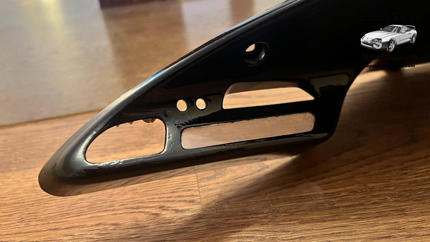 *VERY RARE, NO BROKEN MOUNTS* JZA80 Supra Genuine OEM S1 RHD Odometer Cowl Trim Dash Panel (55410-14500, 55411-14550)