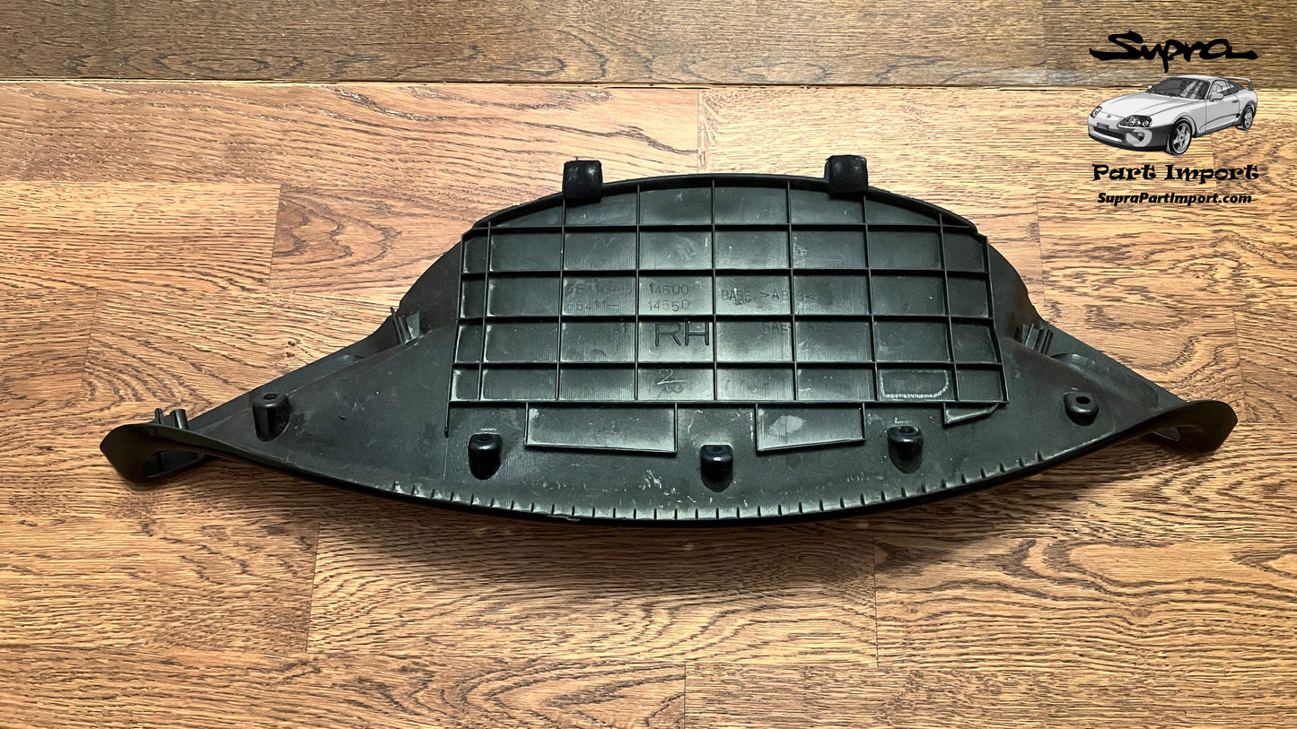 *VERY RARE, NO BROKEN MOUNTS* JZA80 Supra Genuine OEM S1 RHD Odometer Cowl Trim Dash Panel (55410-14500, 55411-14550)