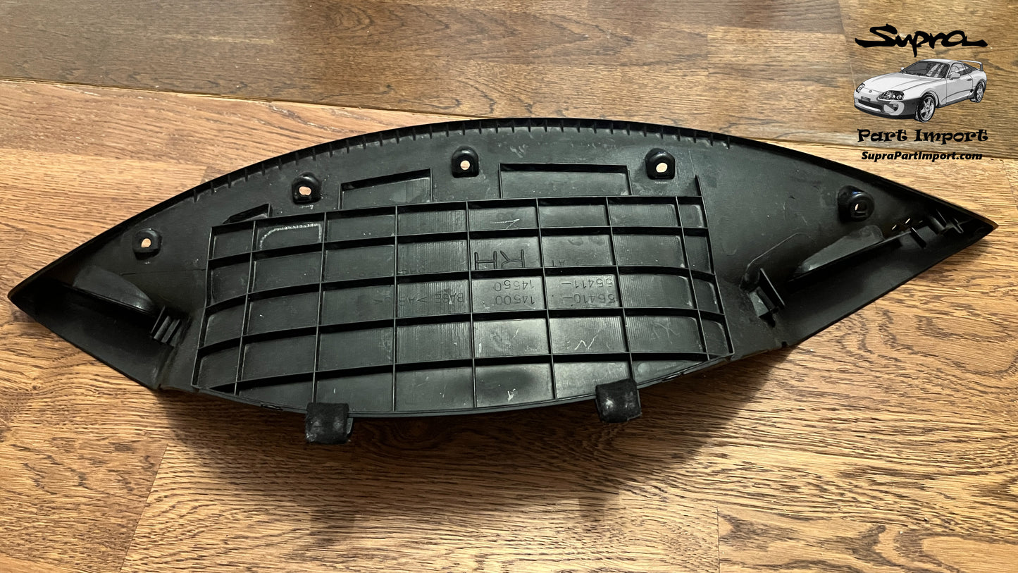 *VERY RARE, NO BROKEN MOUNTS* JZA80 Supra Genuine OEM S1 RHD Odometer Cowl Trim Dash Panel (55410-14500, 55411-14550)