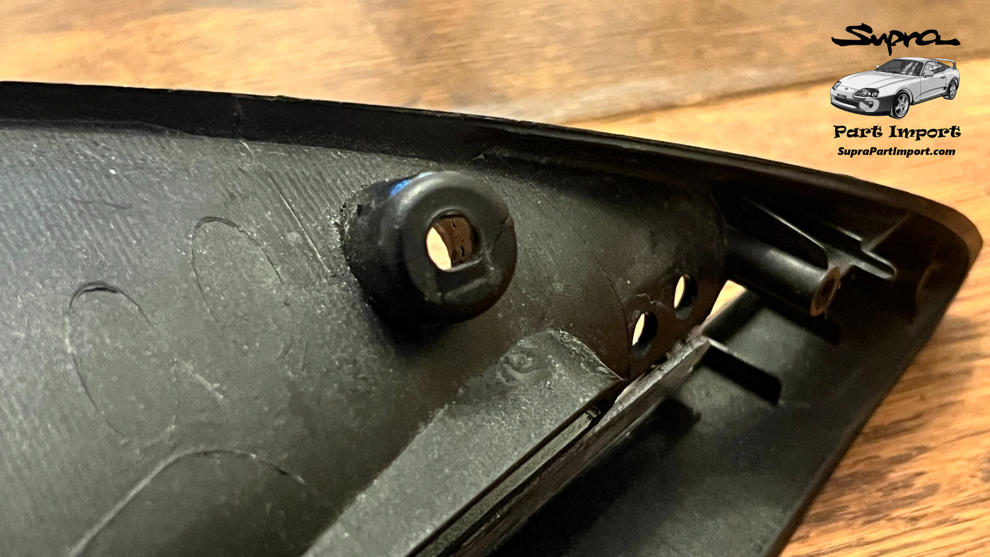 *VERY RARE, NO BROKEN MOUNTS* JZA80 Supra Genuine OEM S1 RHD Odometer Cowl Trim Dash Panel (55410-14500, 55411-14550)