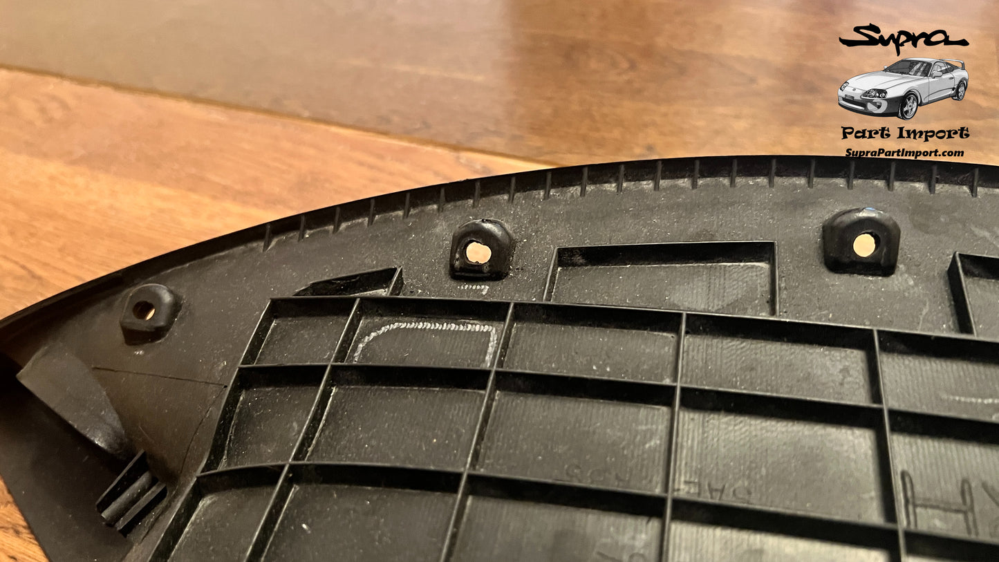 *VERY RARE, NO BROKEN MOUNTS* JZA80 Supra Genuine OEM S1 RHD Odometer Cowl Trim Dash Panel (55410-14500, 55411-14550)