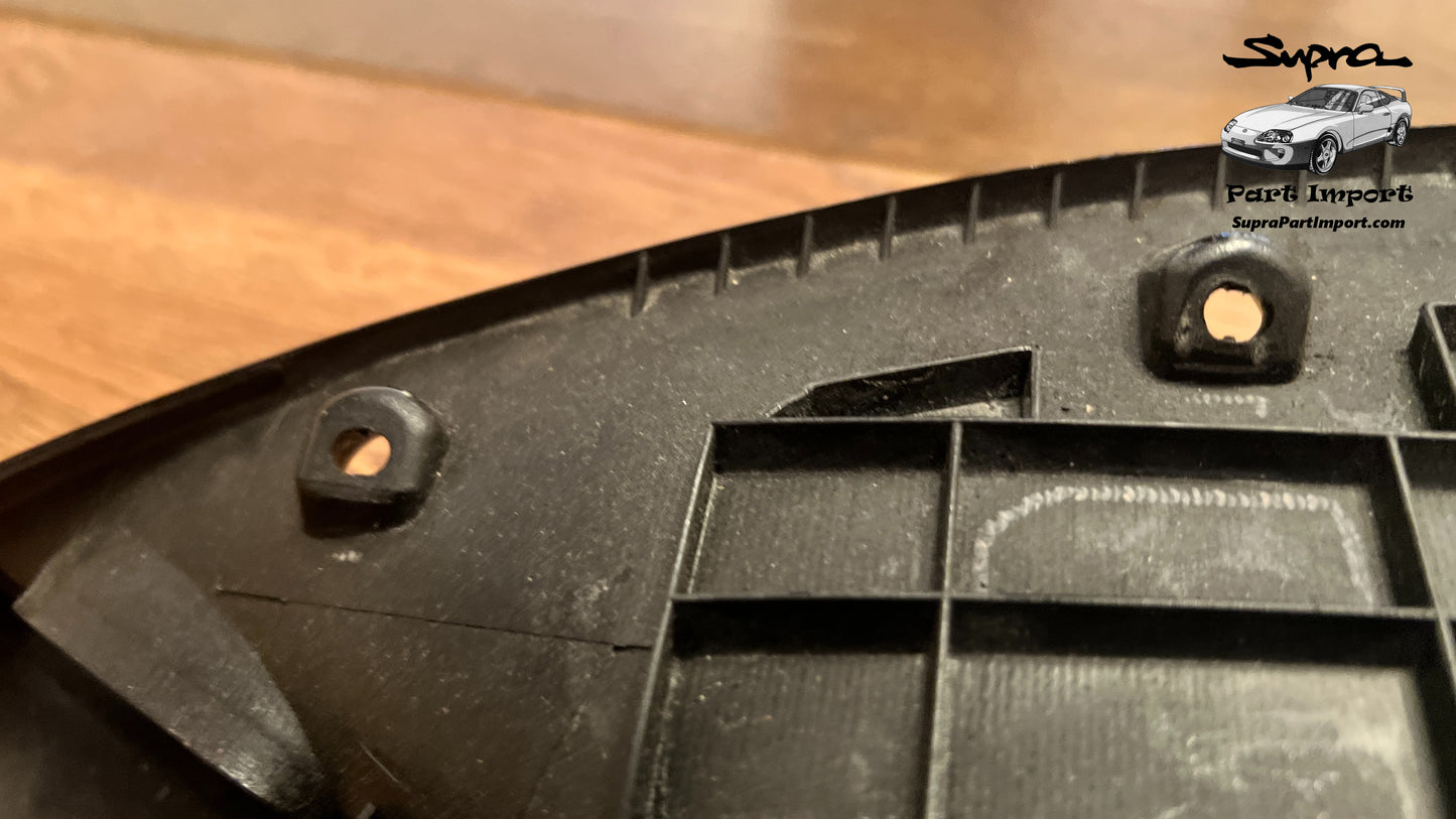 *VERY RARE, NO BROKEN MOUNTS* JZA80 Supra Genuine OEM S1 RHD Odometer Cowl Trim Dash Panel (55410-14500, 55411-14550)
