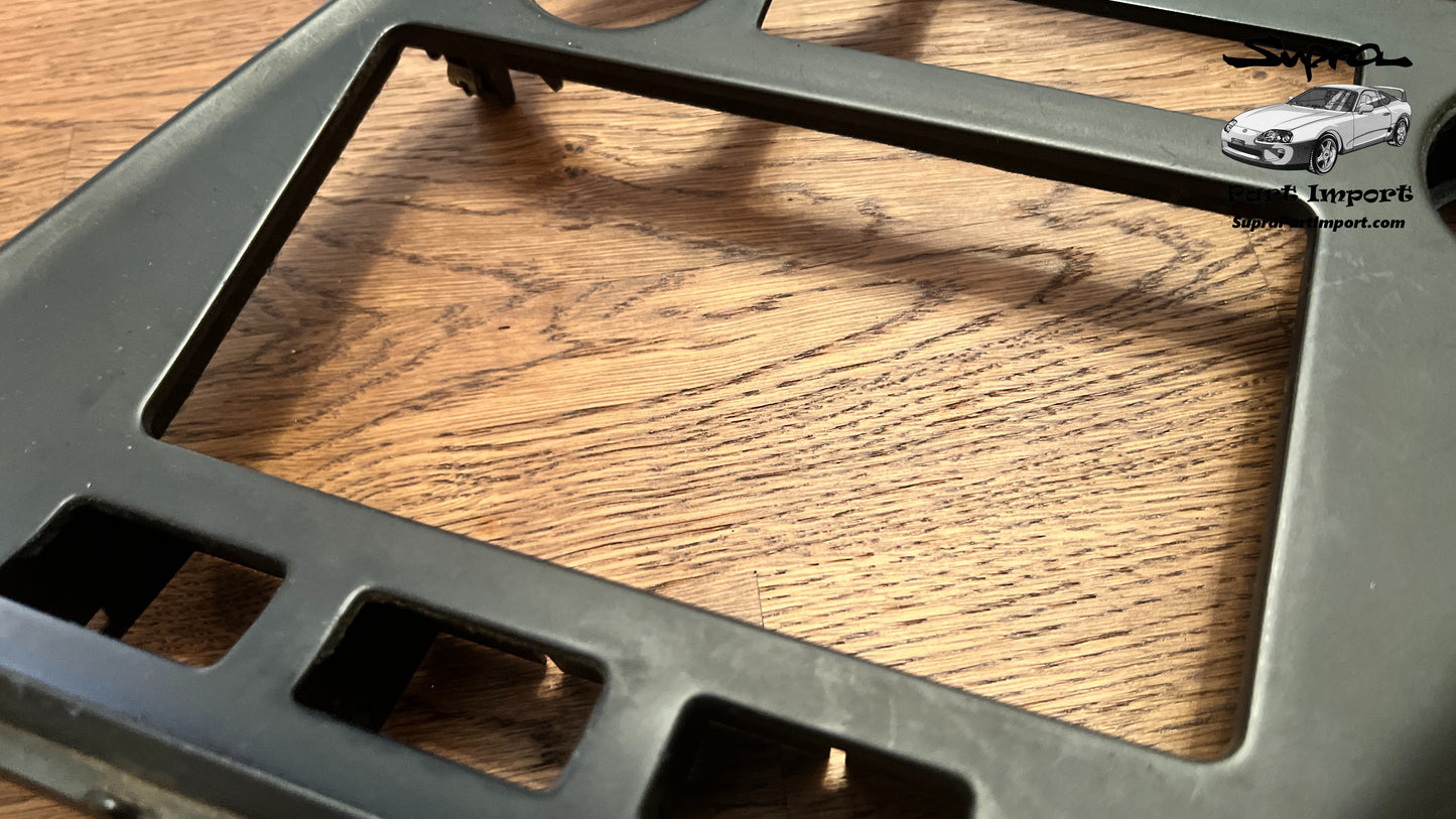 *RARE, NO CUTS* JZA80/MK4 Supra Genuine OEM S1 RHD Radio Panel, Center Instrument Cluster Finish (55405-14120)