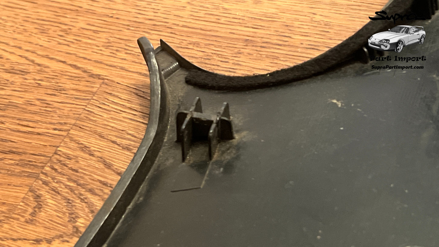 *RARE, NO CUTS* JZA80/MK4 Supra Genuine OEM S1 RHD Radio Panel, Center Instrument Cluster Finish (55405-14120)