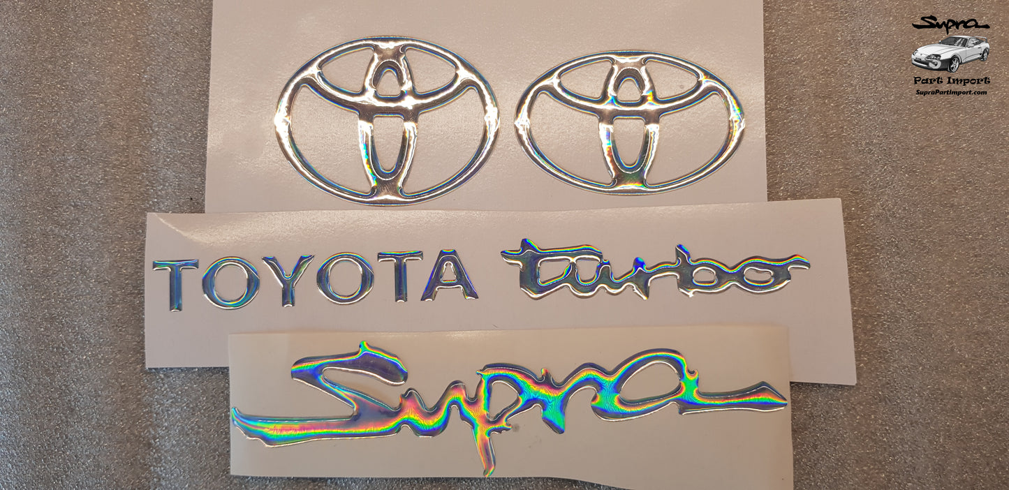 JZA80/MKIV/MK4 Toyota Supra Emblems