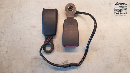 JZA80 Supra Genuine OEM Front Seat Buckle Set