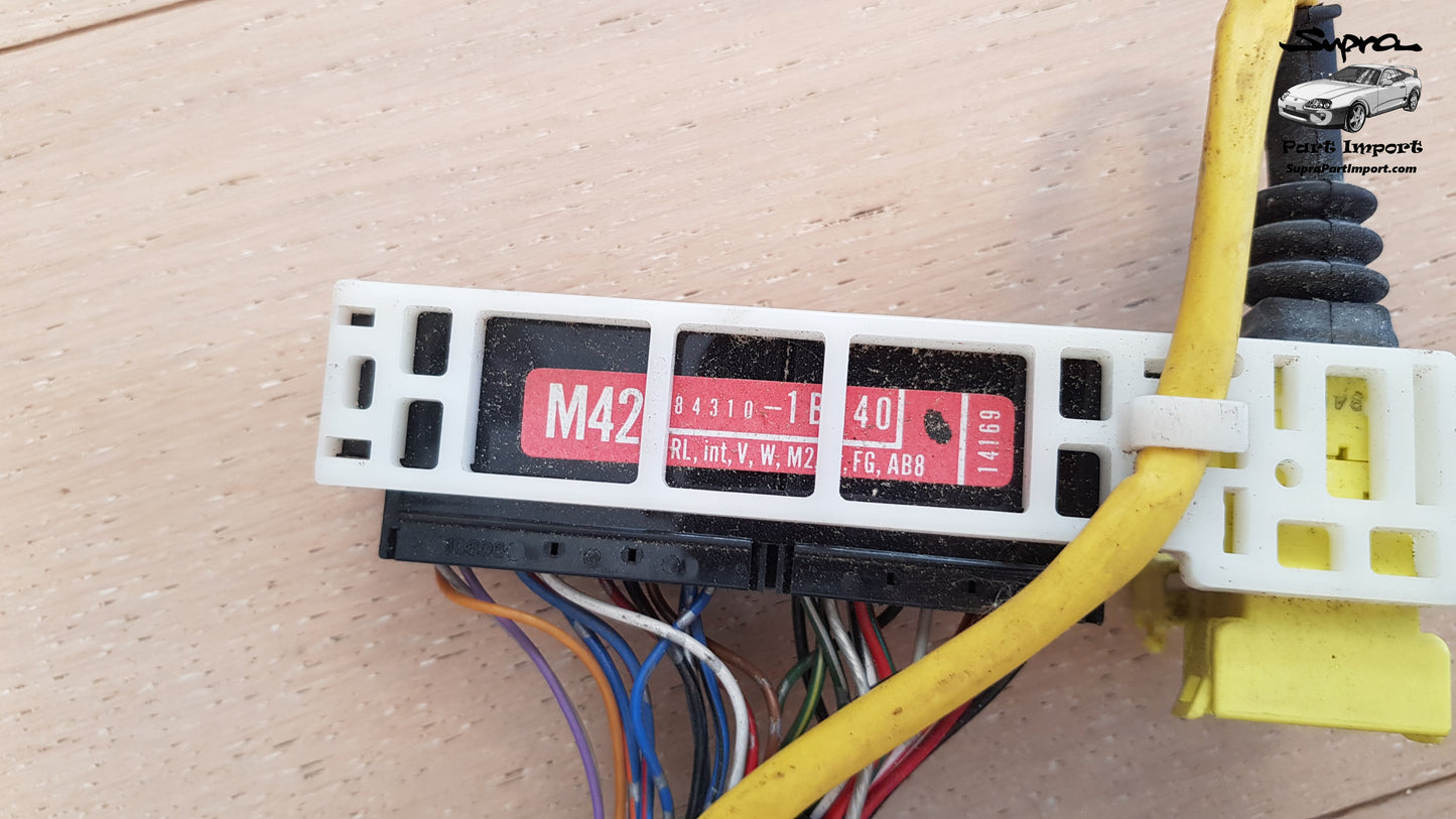 *VERY RARE* JZA80 Supra Genuine OEM RHD Switch Stalk + Clockspring Connector (84310-1B140)