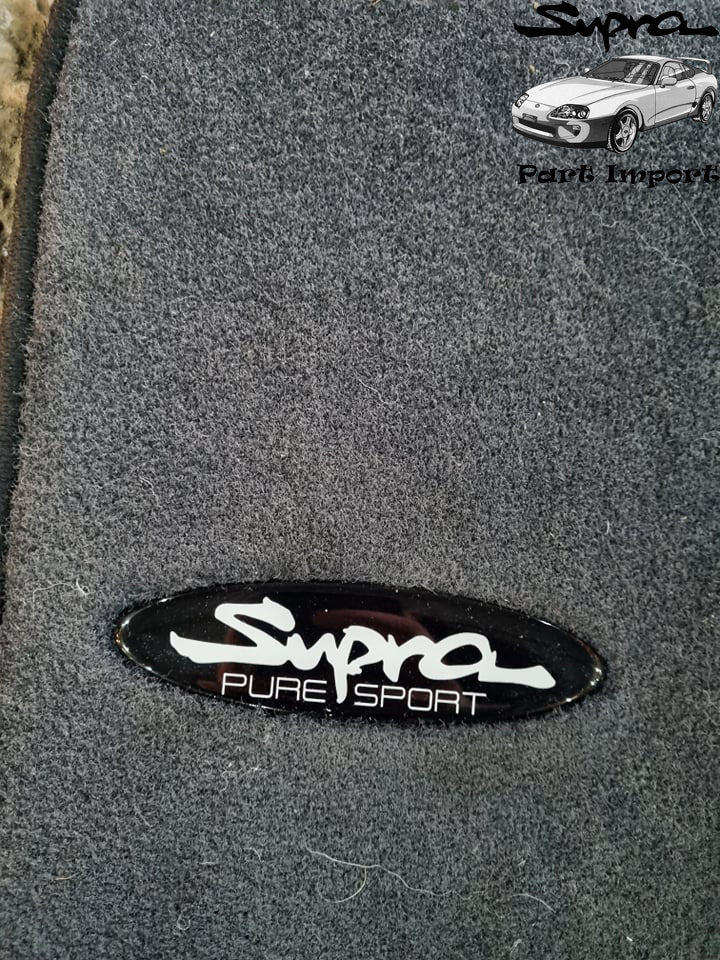 JZA80/MKIV Supra S1/S2 Floor Mat Emblems