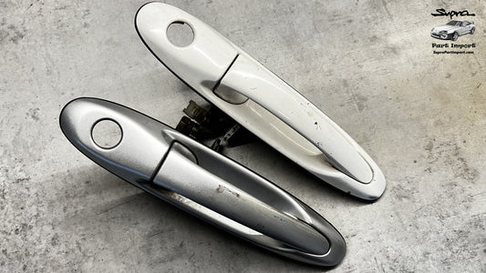 JZA80 Supra Genuine OEM LHD/RHD LH + RH Exterior Door Handle Set (6 + 7)