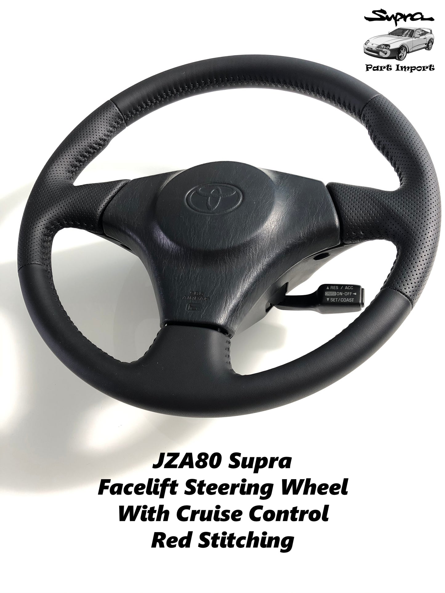 *TEMPORARILY DISCONTINUED* JZA80/MKIV Supra Restored Facelift Steering Wheel