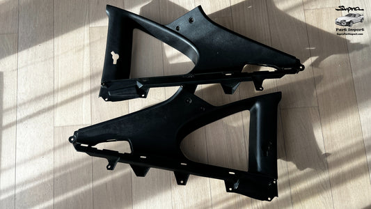 JZA80 Supra Genuine OEM Quarter Window Interior Trim Set (2pc.) (62471-14291-C0, 62472-14281-C0)