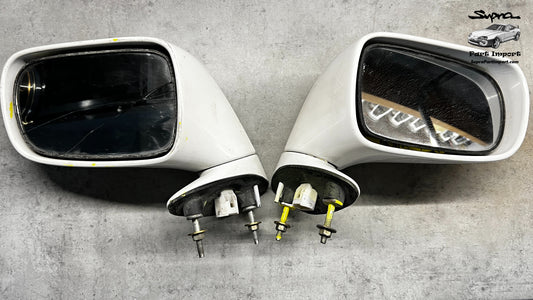 JZA80 Supra Genuine OEM S1 RHD *Non-Folding* Mirror Set (2 pc, For Project)
